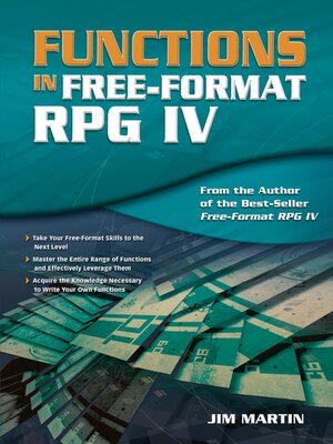 cover image of Functions in Free-Format RPG IV